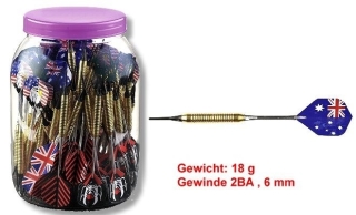 Dart soft messing 17g 100 stk