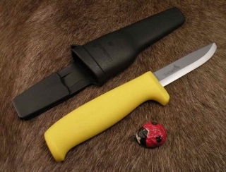 Børne kniv med skede