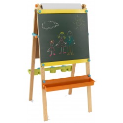 Staffeli artist easel with paper roll