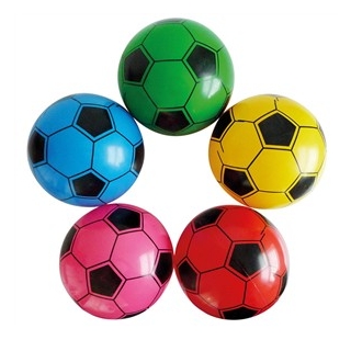 TV plast fodbolde ass. farver