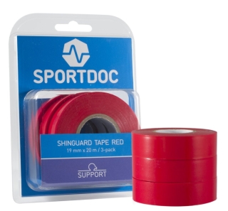 Strømpetape rød 10-pak