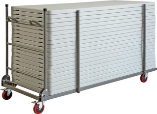 Zown Plastbord XL bordvogn - 3 års garanti