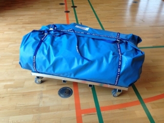 Redskabstrolley til airtrack