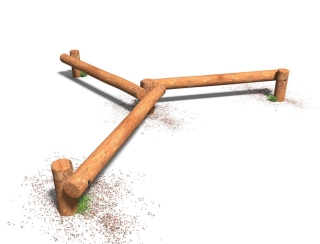 3 Balancebomme som Y