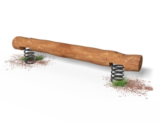 Balancebom på fjedre
