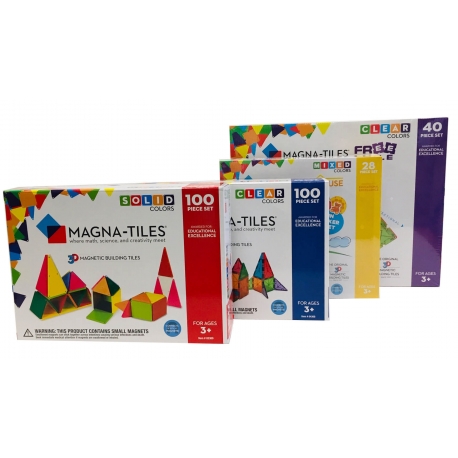 Magna-Tiles - MEGA-PACK - 268 dele (4 pk) 