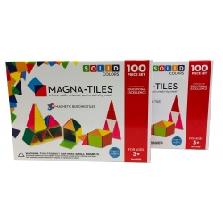 Magna-Tiles 100 dele - Clear Colors