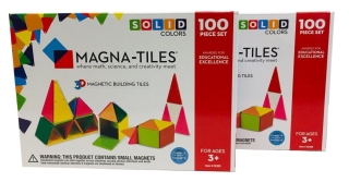 Magna-Tiles 100 dele - Clear Colors