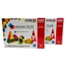 Magna-Tiles 100 dele - Clear Colors