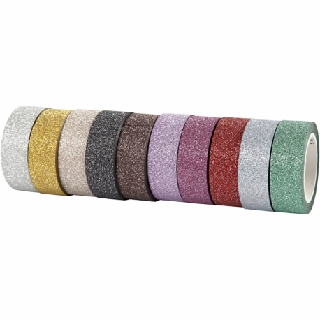 Glittertape 0
