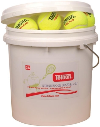 Teloon Coach tennisbolde 36/spand