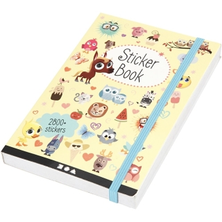 Bog med stickers 0