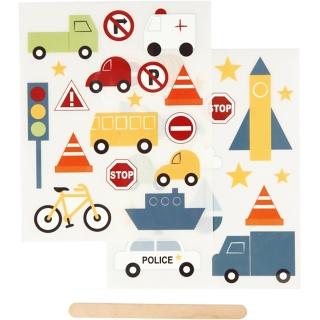 Rub on stickers 0