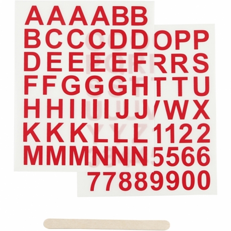 Rub on stickers 0