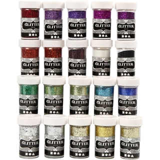 Glitter - sortiment 0