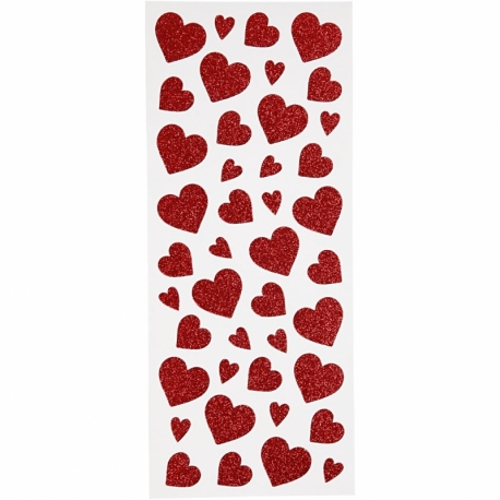 Glitterstickers 0