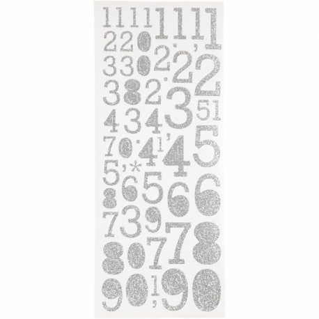 Glitterstickers 0