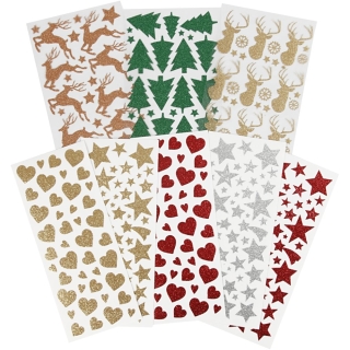 Glitterstickers 0