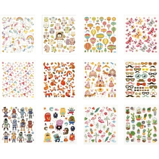 Stickershæfte 0