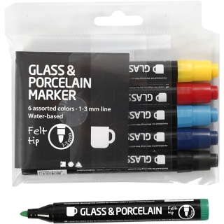 Glas- og porcelænstusch 0