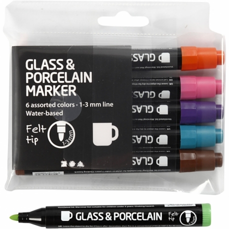 Glas- og porcelænstusch 0