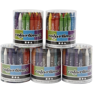 Colortime farvekridt 0