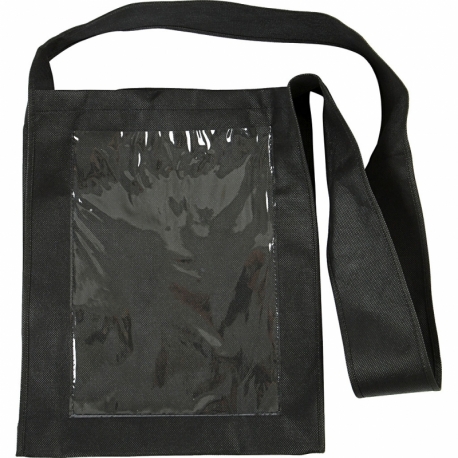 Taske med plastfront 0