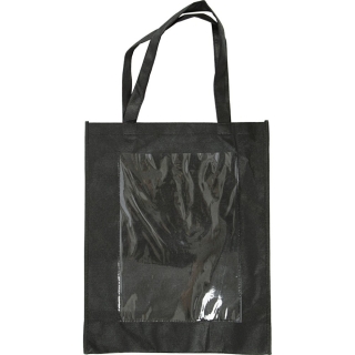 Taske med plastfront 0