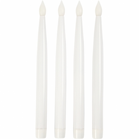 LED stearinlys 0