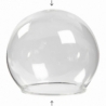 Kugleformet glasklokke 0