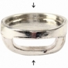 Cabochon ledperle 0