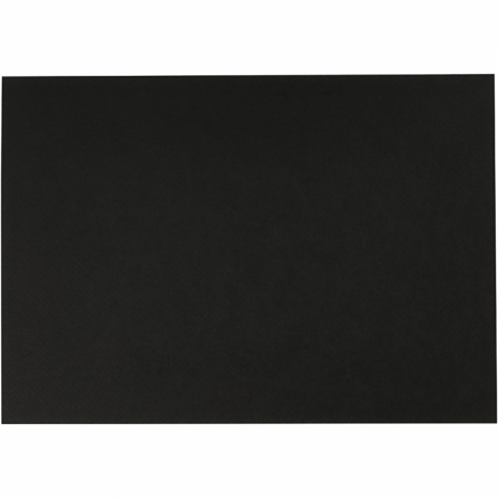 Akvarelpapir, A4, 300 g, sort, 10 ark/ 1 pk. 0