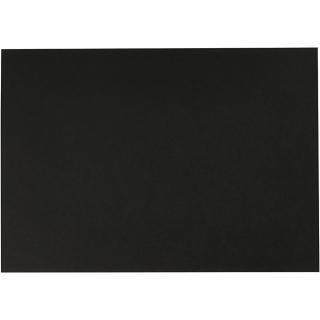 Akvarelpapir, A4, 300 g, sort, 10 ark/ 1 pk. 0