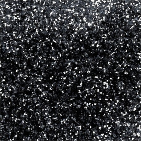 Bio-glimmer, diam. 0,4 mm, sort, 10 g/ 1 ds. 0