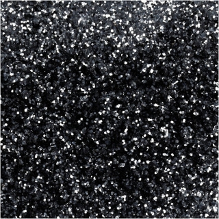Bio-glimmer, diam. 0,4 mm, sort, 10 g/ 1 ds. 0