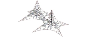 Pyramide net 4 meter