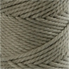 Macramé-reb, L: 55 m, diam. 4 mm, mos grøn, 330 g/ 1 rl. 0
