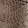 Macramé snor, L: 198 m, diam. 2 mm, lys brun, 330 g/ 1 rl. 0