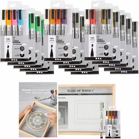 Kridttusch, 15x5 stk./ 1 pk. 0