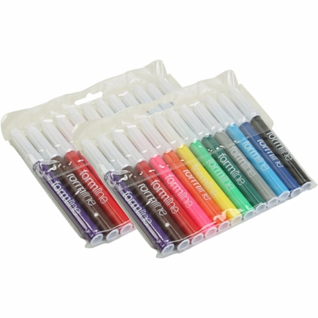 formline tuscher, 24 stk./ 1 pk. 0