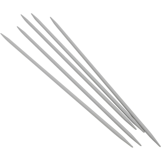 Strømpepinde i aluminium, 5 stk./ 1 sæt 0