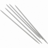 Strømpepinde i aluminium, 5 stk./ 1 sæt 0