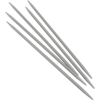 Strømpepinde i aluminium, 5 stk./ 1 sæt 0