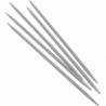 Strømpepinde i aluminium, 5 stk./ 1 sæt 0