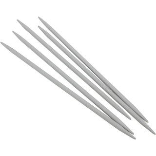 Strømpepinde i aluminium, 5 stk./ 1 sæt 0