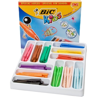 Visacolor tusch, XL, ass. farver, 96 stk./ 1 pk. 0