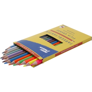 Filia farveblyanter neon og metallic, 12 stk./ 1 pk. 0
