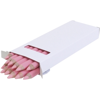 edu kraftige farveblyanter, tykkelse 10 mm, mine 6,25 mm, rosa, 12 stk./ 1 pk. 0