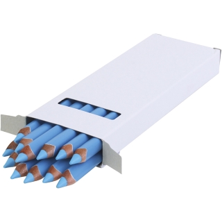 edu kraftige farveblyanter, tykkelse 10 mm, mine 6,25 mm, lyseblå, 12 stk./ 1 pk. 0