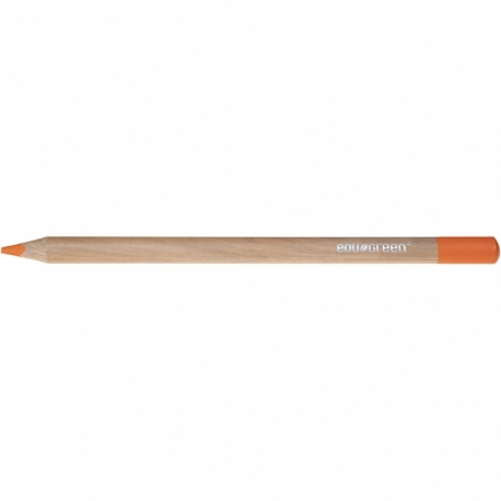 Edugreen Kraftige farveblyanter, mine 5 mm, orange, 10 stk./ 1 pk. 0